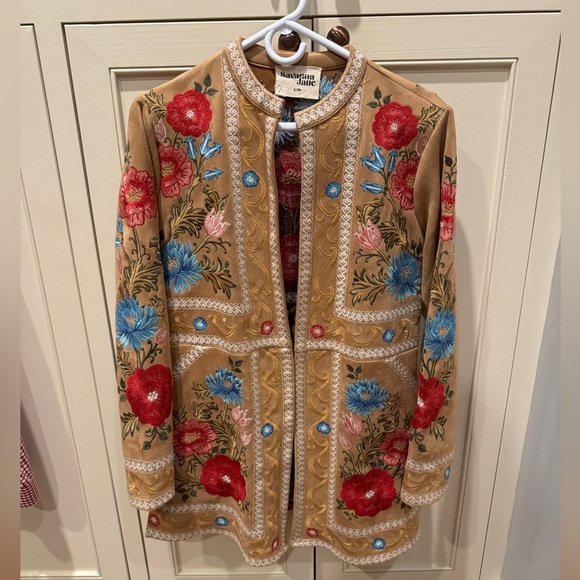Jackets & Blazers - Savanna Jane soft embroidered jacket
